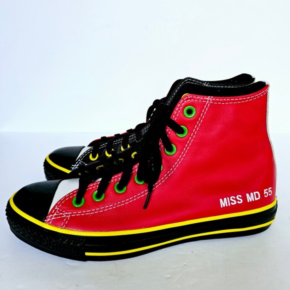 NIB 2012 Converse Chuck Taylor Leather Hi Top Unisex Sneaker M/7 W/9 - Sh940 - Picture 6 of 14